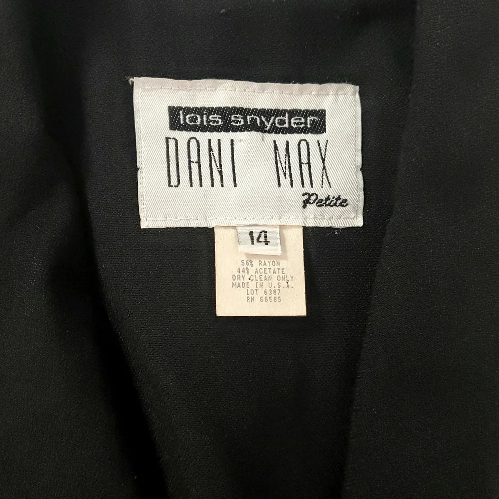80's Jacket Dress - Picture 4 of 6